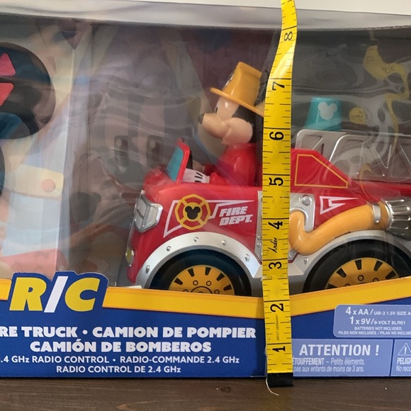Disney Mickey Mouse fun house Fire Truck. Radio Control RC Truck 2.4Ghz  Years - Picture 14 of 14